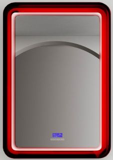 Зеркало с подсветкой ABBER Kristall AT6701Rubin 55см красный