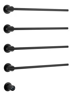 Полотенцесушитель электрический встраиваемый Wonzon & Woghand Dortmund WW-A364-MB 58x70 см с внутренней частью чёрный матовый